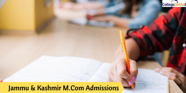 Jammu and Kashmir M.Com Admissions 2022