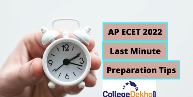 AP ECET 2022 Last Minute Preparation Tips