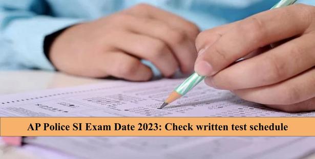 AP Police SI Exam Date 2023