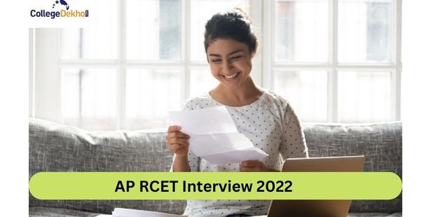 AP RCET Interview 2022