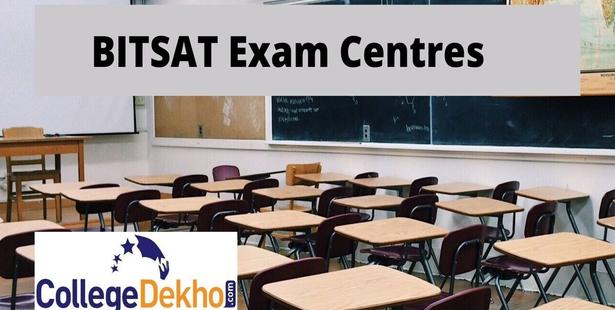 BITSAT Exam Centres 2022