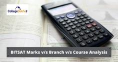 BITSAT Marks vs Course vs Branch Analysis