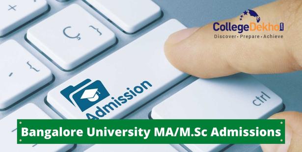 Bangalore University MA/M.Sc Admission 2021