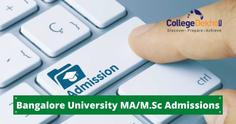 Bangalore University MA, MSc Admission 2023 - Dates, Application Form, Eligibility, Counselling Process, Omnibus Merit List