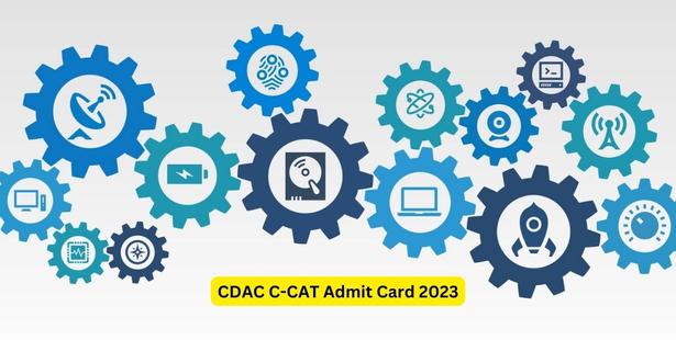 CDAC C-CAT Admit Card 2023