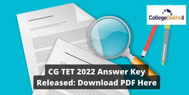 CG TET 2022 Answer Key Released