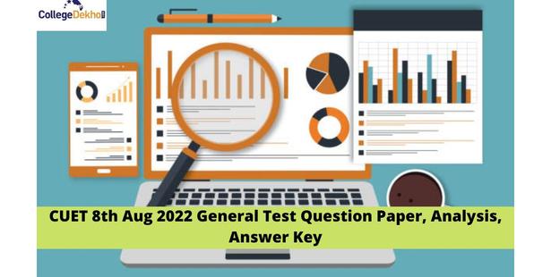 CUET 8th Aug 2022 General Test Question Paper