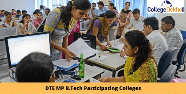 DTE MP B.Tech Participating Colleges