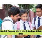 FYJC Nashik Second Merit List & College Allotment 2022