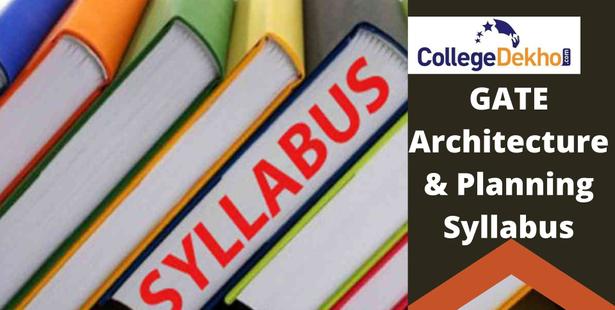 GATE Architecture and Planning Syllabus 2022
