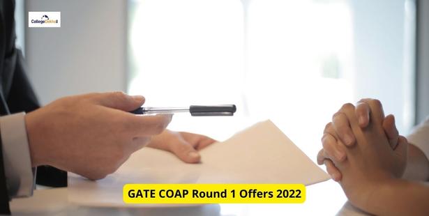 GATE COAP Round 1 Offers 2022 (May 20): Seat Acceptance Process, Allotment Result