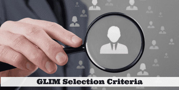 GLIM Cutoff and Selection Process
