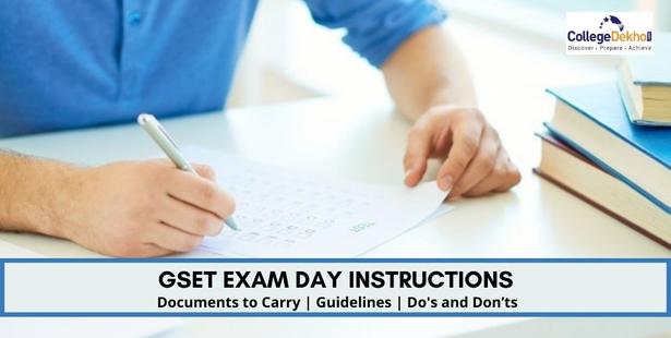 GSET Exam Day Instructions