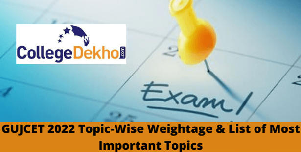 GUJCET 2022 Topic-Wise Weightage & List of Most Important Topics