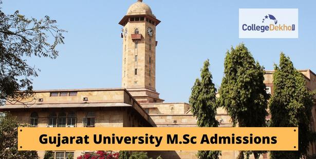 Gujarat University MSc Admissions 2023