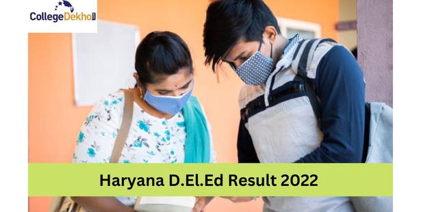 Haryana D.El.Ed Result 2022