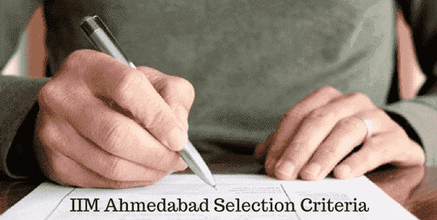 IIM Ahmedabad Selection Crireria