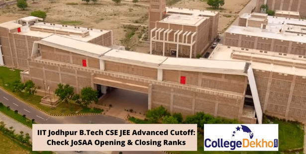 IIT Jodhpur B.Tech CSE JEE Advanced Cutoff: Check JoSAA Opening & Closing Ranks