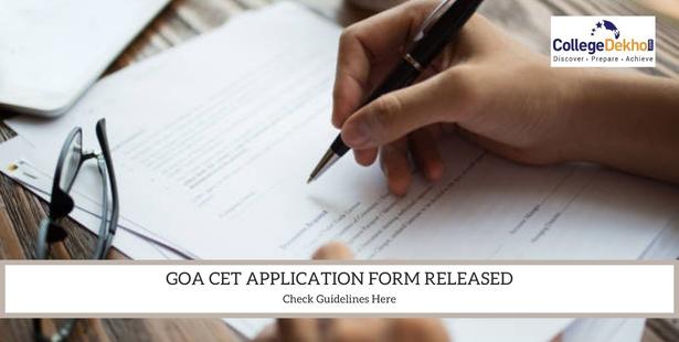 Goa CET 2022 Application Form Guidelines
