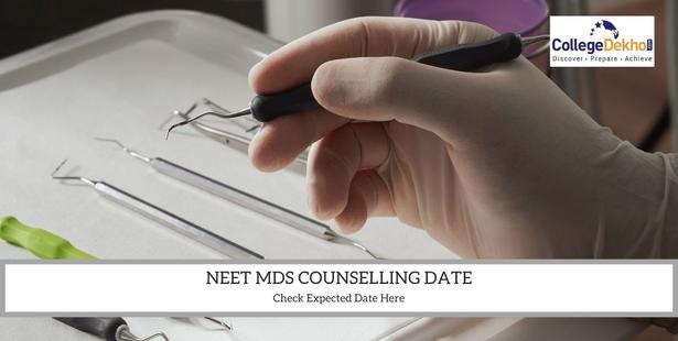 NEET MDS 2022 Counselling Date