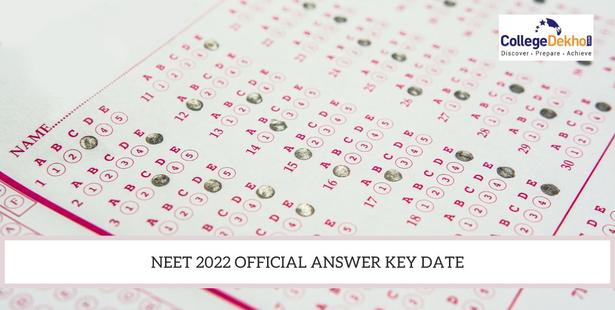 NEET 2022 Answer Key Date