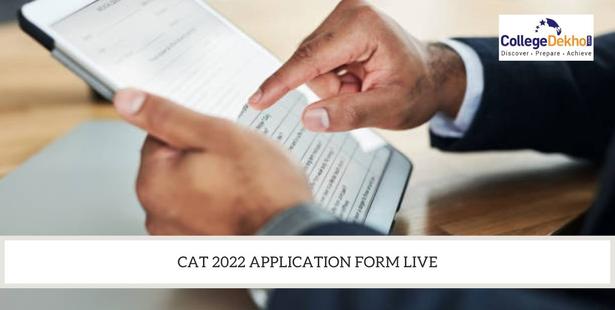 CAT 2022 Application Form LIVE