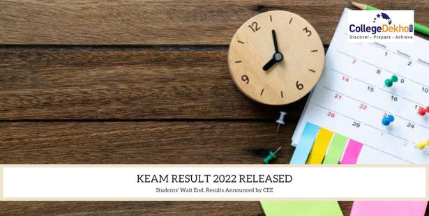KEAM Result 2022 Date