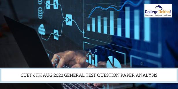 CUET 6th Aug 2022 General Test Question Paper Analysis (Out), Answer Key