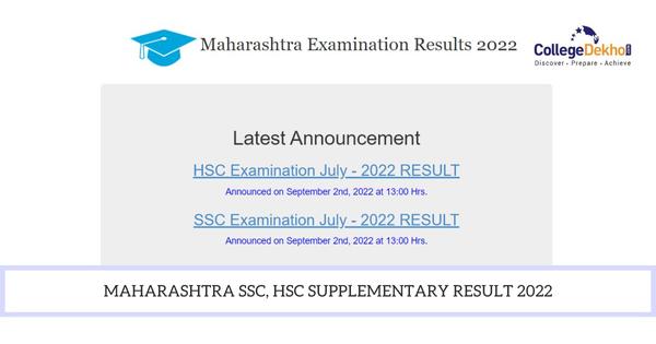 Maharashtra Ssc Hsc Supplementary Result 2022 Released Live Updates Msbshe Activates Class 4229