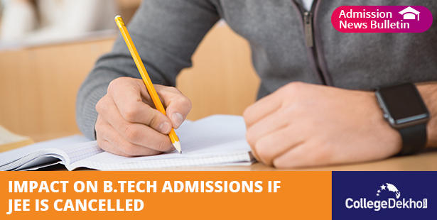 Impact on B.Tech admissions if JEE Main is Canceleld