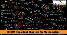 JEECUP 2023 Important Chapters for Mathematics