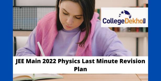 JEE Physics 2022 Preparation Tips