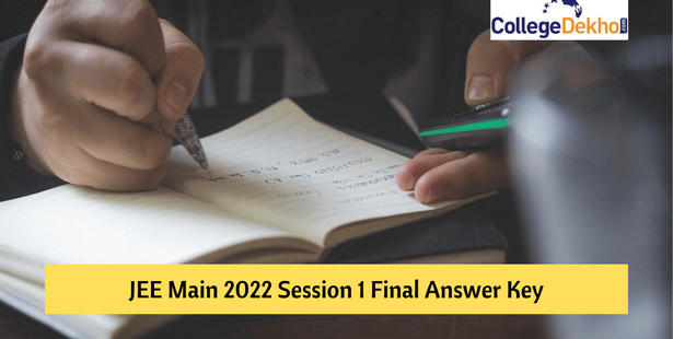 JEE Main 2022 Session 1 Final Answer Key Released: Download PDF