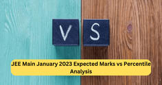 JEE Main January 2023 Expected Marks vs Percentile Analysis