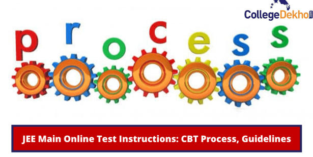 JEE Main 2022 Online Test Instructions: CBT Process, Guidelines