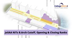 JoSAA 2023 BArch Cutoff for NIT: Check Opening & Closing Ranks