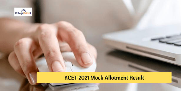 KCET Mock Allotment 2021