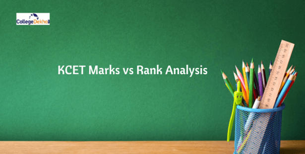 KCET 2022 Marks vs Rank