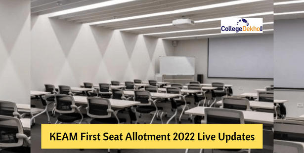KEAM First Seat Allotment 2022 Live Updates