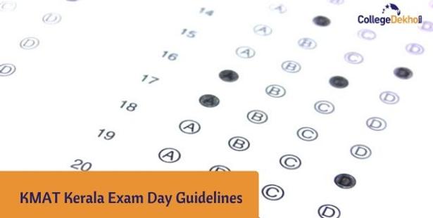 KMAT Kerala 2022 Exam Day Guidelines
