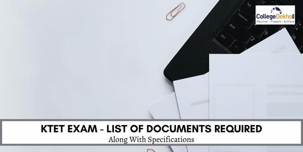 KTET 2022 Application Form Documents Required