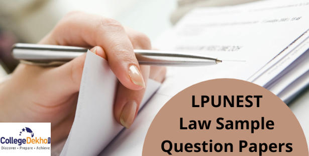 LPUNEST Law Sample Questions Papers