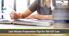 Last Minute Preparation Tips for MH CET Law 2023