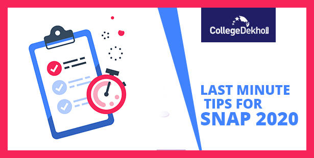 Snap 2020 Last Minute Tips Check What To Do In Last Few Days Of Snap Preparation Collegedekho