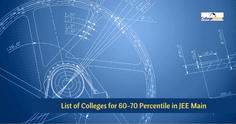 List of Colleges for 60-70 Percentile in JEE Main 2023