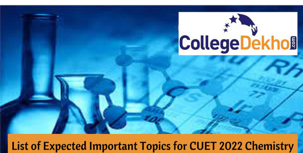 List of Expected Important Topics for CUET 2022  Chemistry