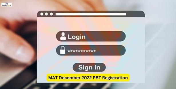 MAT December 2022 PBT Registration Last Date December 5: Check Application Fee and Instructions