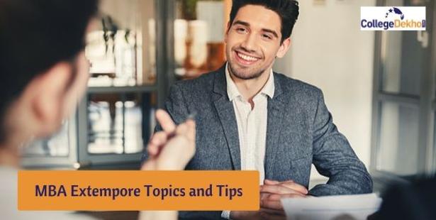 Extempore Speech in MBA Admissions: Topics, Tips