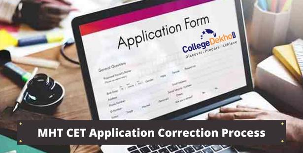 MHT CET 2022 application form correction process