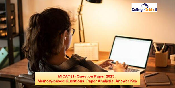MICAT (1) Question Paper 2023: Memory-based Questions, Paper Analysis, Answer Key